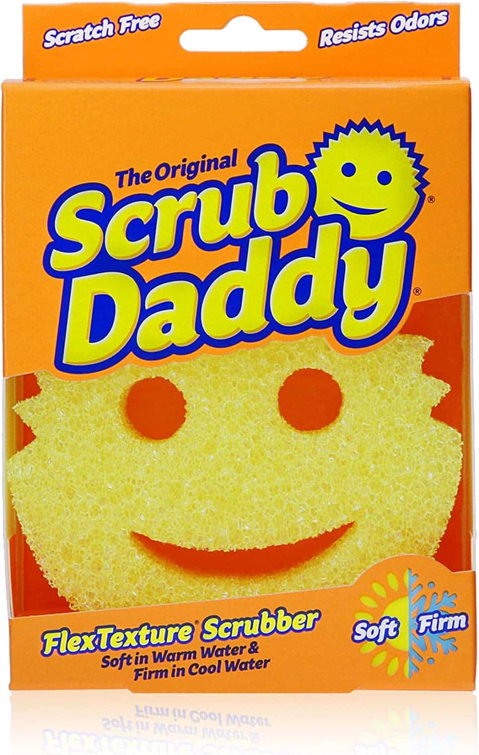Scrub Daddy - The Original Scrub Daddy - Scratch-Free Multipurpose Dish Sponge - BPA Free