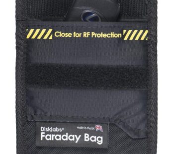 Disklabs Key Shield (KS1) Faraday Bag – RF Shielding for Car Keys With Keyless Entry Fob