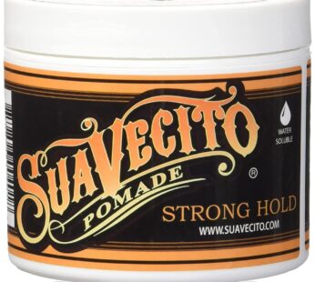 Suavecito Pomade Firme (Strong) Hold 4 Oz, 1 Pack – Strong Hold Hair Pomade For Men – Medi
