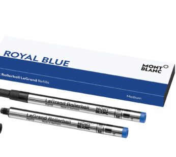 Montblanc Rollerball LeGrand Refills (M) Royal Blue 124503 Pen Refills for Meisterst ck