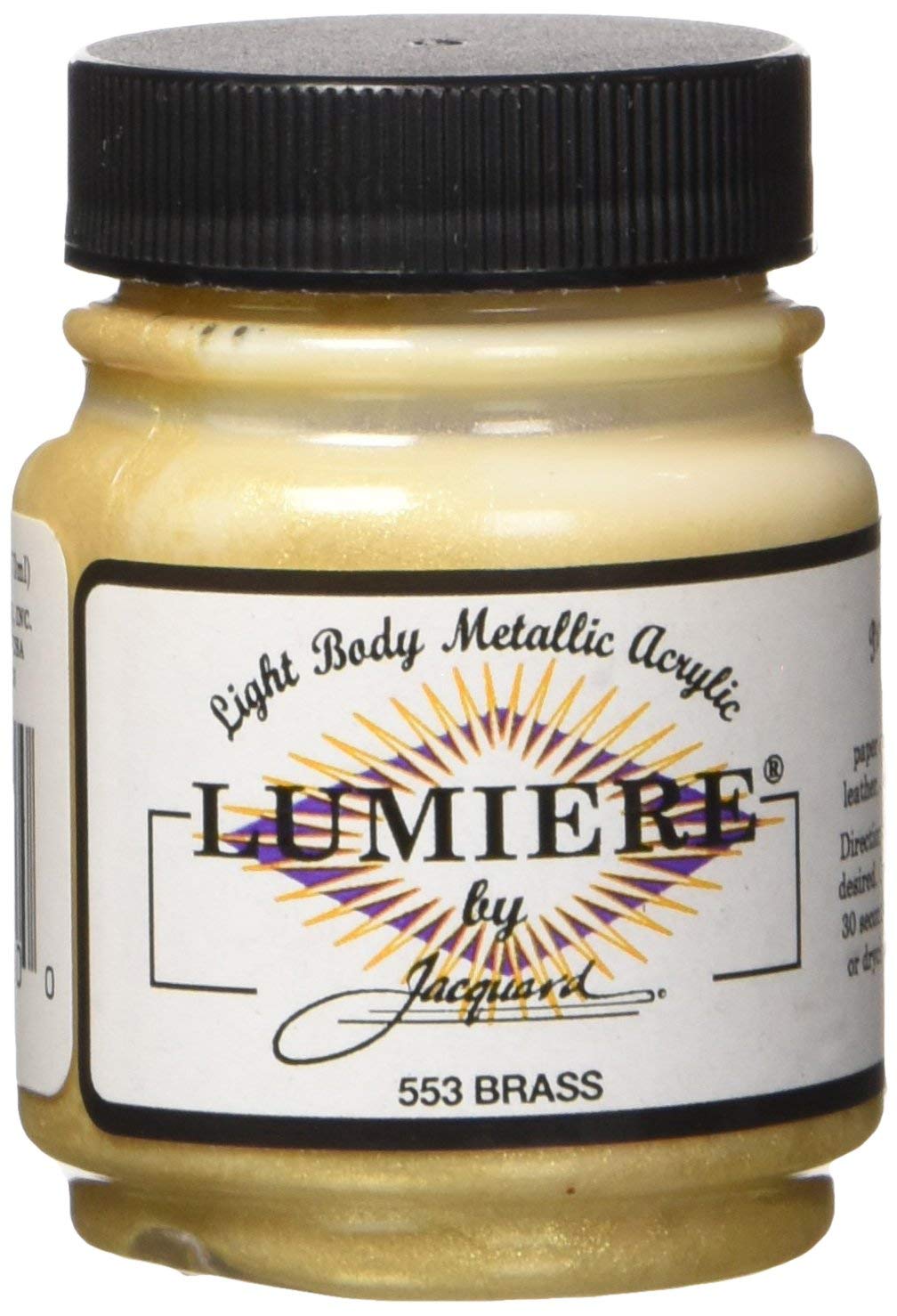 Jacquard Products Lumiere Acrylic, 2.25 oz, Brass, 2 Fl Oz