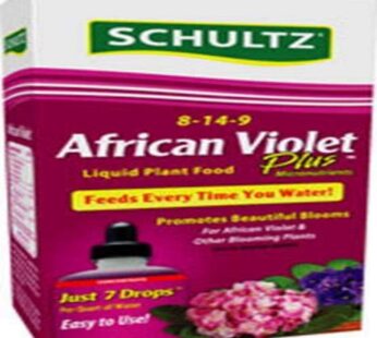 Schultz SPF44900 African Violet Plus Liquid Plant Food 8-14-9, 4 Ounce