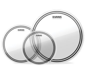 Evans Drum Heads – EC2S Clear Standard Tompack (12 inch, 13 inch, 16 inch)