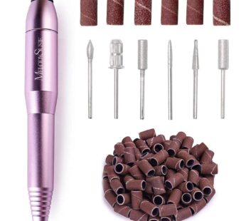 MelodySusie Portable Electric Nail Drill,PC120B Compact Efile Electrical Professional Nail