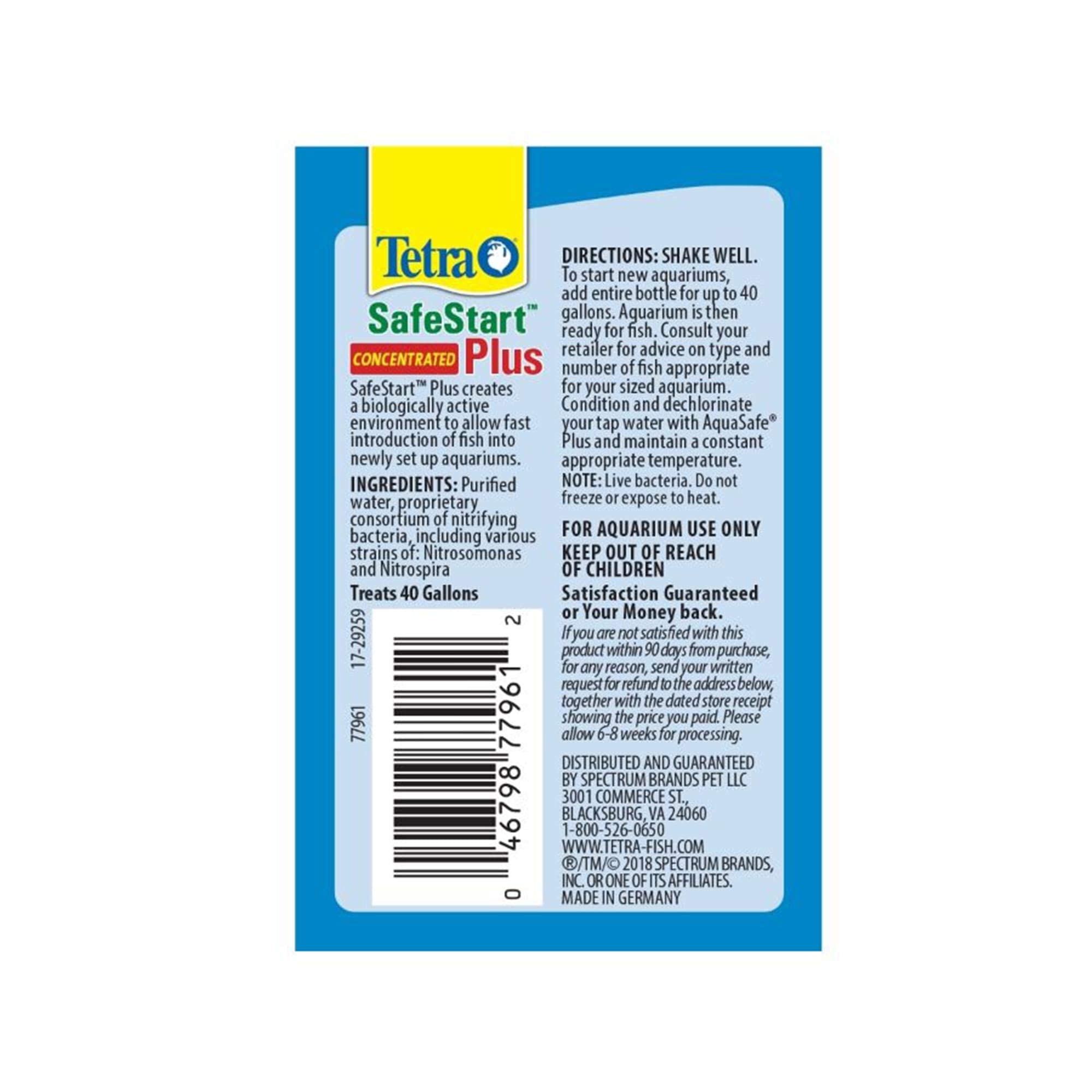 Tetra SafeStart Plus, For Newly Set-Up Fish aquariums, 100 ml, 3.38-Ounce - Image 5