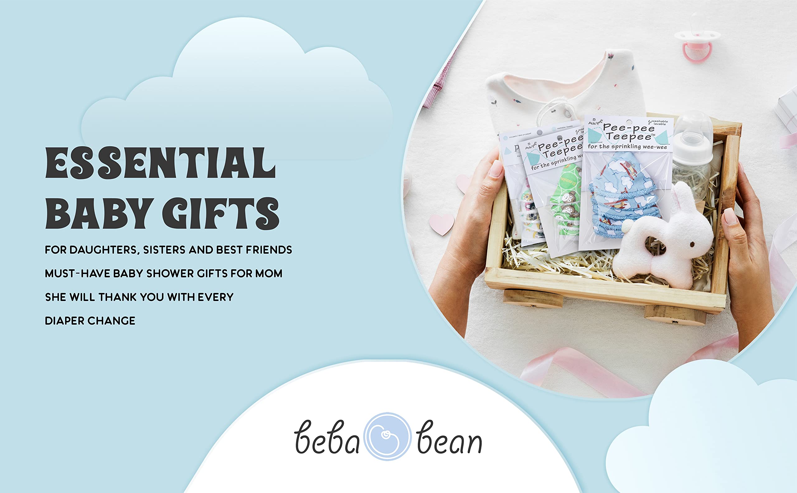 Beba Bean Pee-Pee Teepee Cellophane Bag - Baseball - Image 6