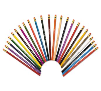 Prismacolor 20517 Col-Erase Colored Woodcase Pencils, 24 Assorted Colors/Set