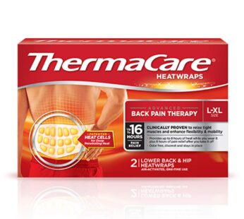 Thermacare Heat Wraps Lower Back & Hip, L-XL