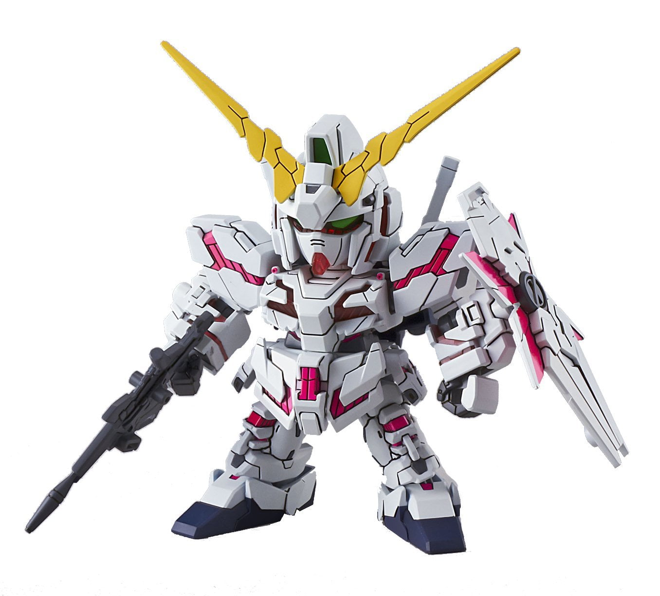 Bandai Hobby SD EX-Standard 005 (Destroy Mode) Gundam Unicorn Model Kit - Image 2