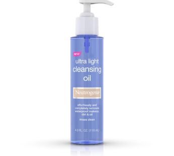 Neutrogena Ultra-Light Cleansing Oil, 4.0 Fluid Ounce