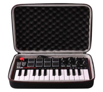 LTGEM Travel Hard Carrying Case for Akai Professional MPK Mini MK3 / MPK Mini Play MK3 / M