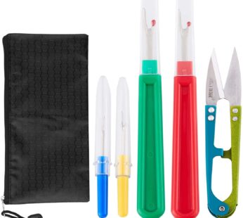 Seam Ripper and Thread Remover Kit,2 Big and 2 Small Sewing Stitch Thread Unpicker and 1 S