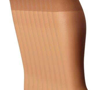 L’eggs Everyday Knee Highs RT 10 Pair 39900,Suntan, OneSize