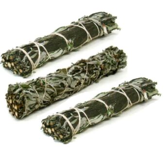 Rainbowrecords239 Set of 3 Mugwort (Black Sage) Smudge Sticks