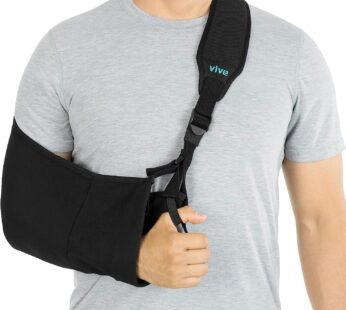 Vive Arm Sling Shoulder Immobilizer for Left or Right Arm – Comfortable Relief for Shoulde