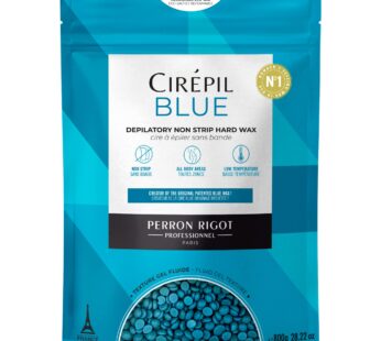 Cirepil – Blue – 800g Wax Beads – Unscented for Sensitive Skin – Disposable Blue Wax Refil