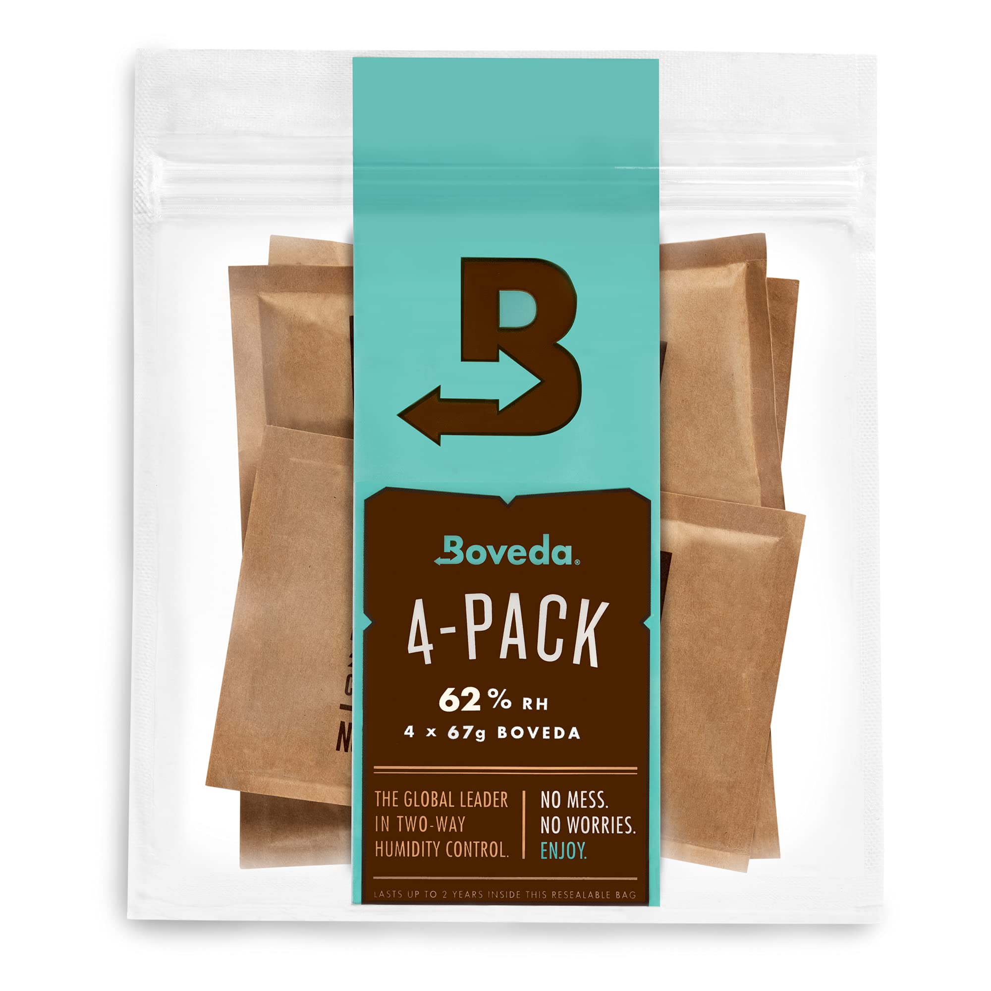 Boveda 62% Two-Way Humidity Control Packs For Storing 1 lb Size 67 4 Pack Moisture A - Image 2