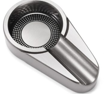 CiTree Cigar Ashtray, Cigar Travel Ashtray, Metal Ashtray (Silver)
