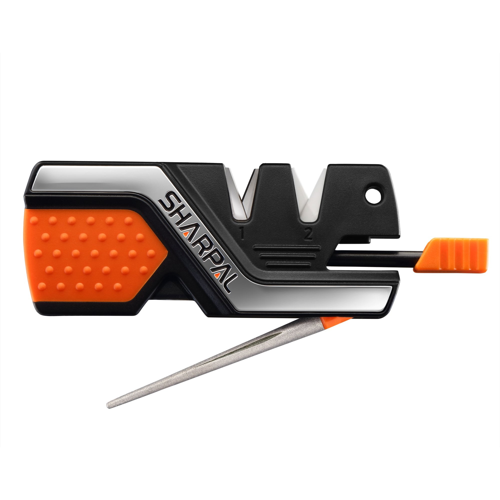 SHARPAL 101N 6-In-1 Pocket Knife Sharpener & Survival Tool, with Fire Starter Ferro Rod, W