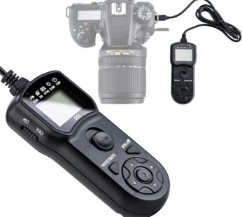 JJC Intervalometer Timer Remote Shutter Cord for Nikon P1000 P7700 P7800 D3100 D3200 D3300