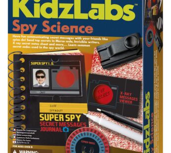4M Spy Science Secret Messages Kit, Medium