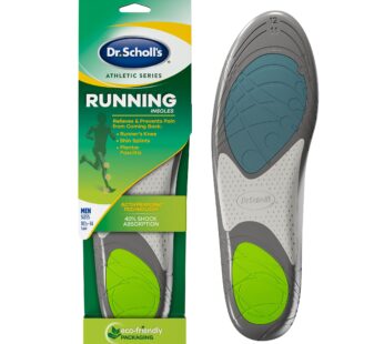 Dr. Scholl?s Running Insoles // Reduce Shock and Prevent Common Running Injuries: Runner’s