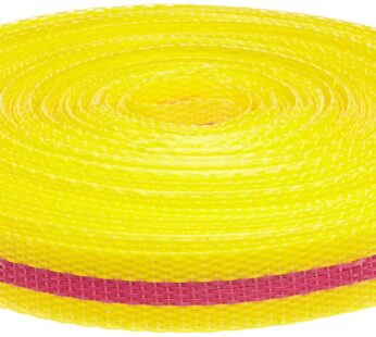 Brady 91173 150′ Length, 3/4″ Width, B-903 Polypropylene, Magenta And Yellow Color Woven B