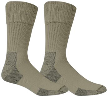Dr. Scholl’s Men’s Advanced Relief Crew – 2 & 3 Pair Packs Casual Sock, Khaki, 7 12 US