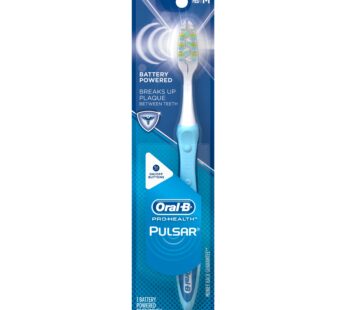 Oral-B Pro-Health Pulsar Battery Powered Medium Bristles Toothbrush, 1 Count