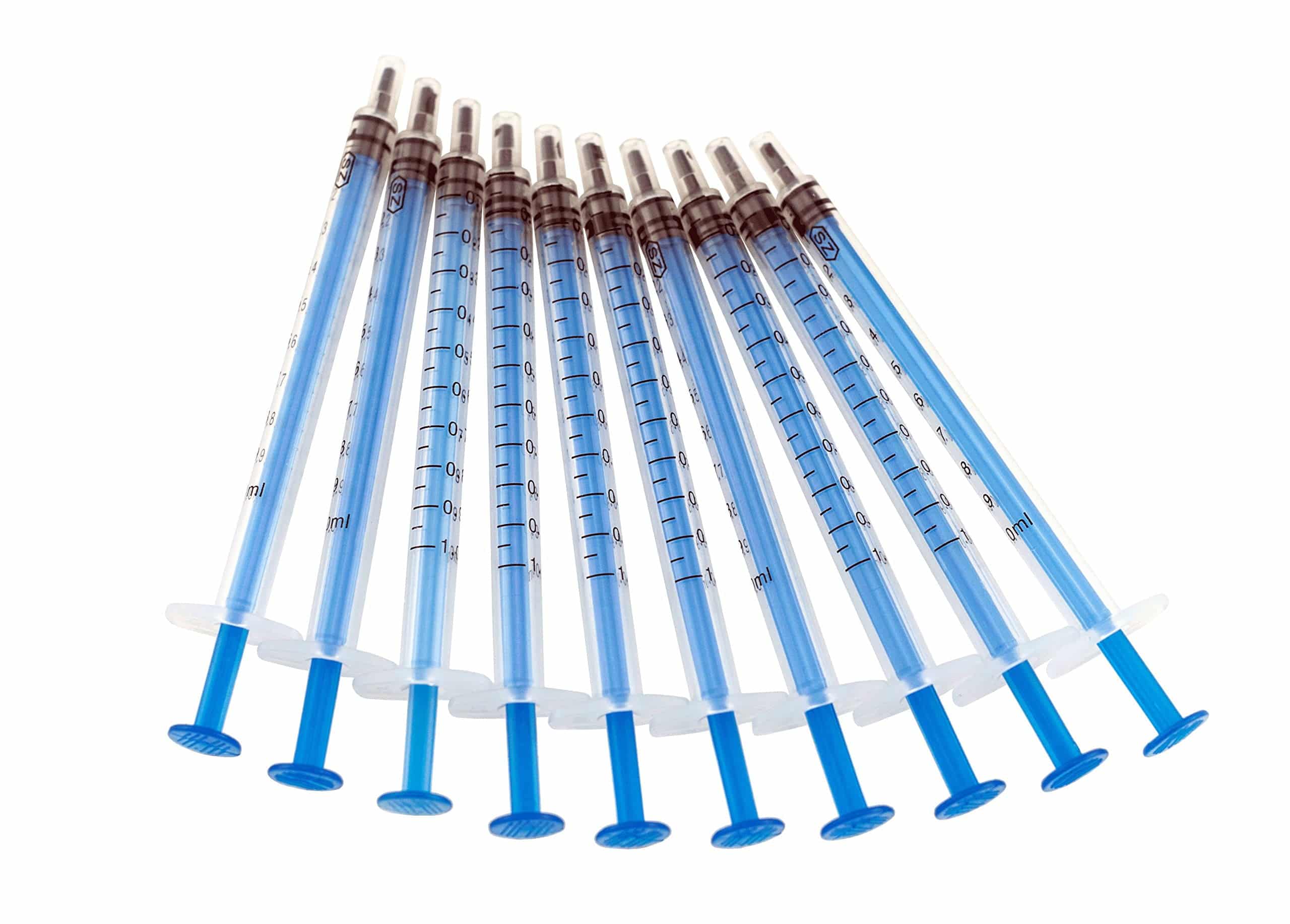 Karlling Pack of 10 x 1 ml Disposable Industrial Syringes