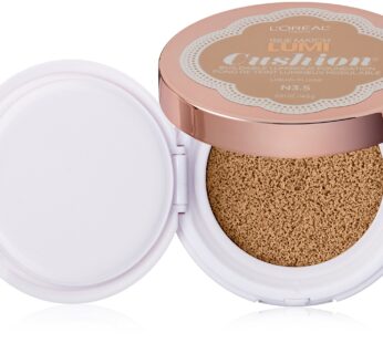 L’Or al Paris True Match Lumi Cushion Foundation, N3.5 Classic Buff, 0.51 oz.