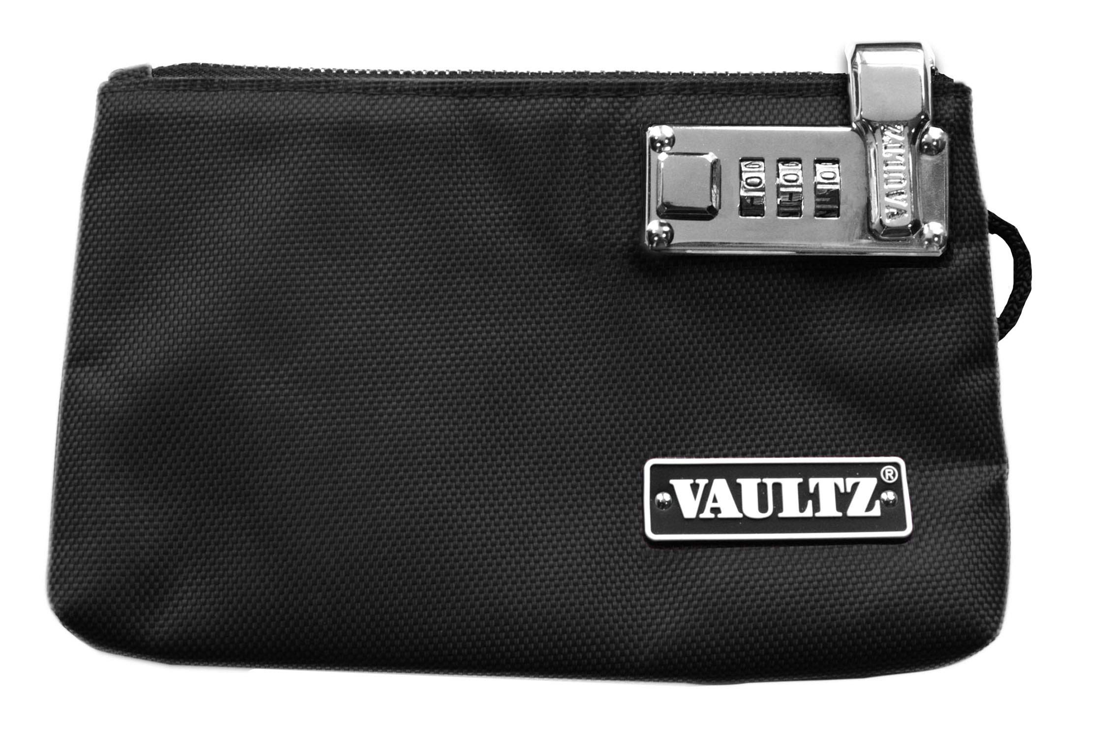 Vaultz Money Bag with Lock - 5 x 8 Inches, Men & Women's Locking Accessories Pouch for Cas - Image 2