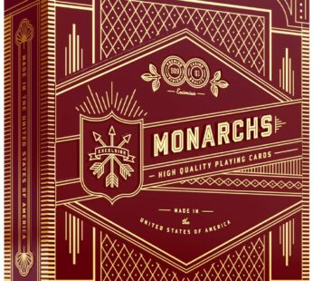 Monarch Playing Cards (Red) by theory11