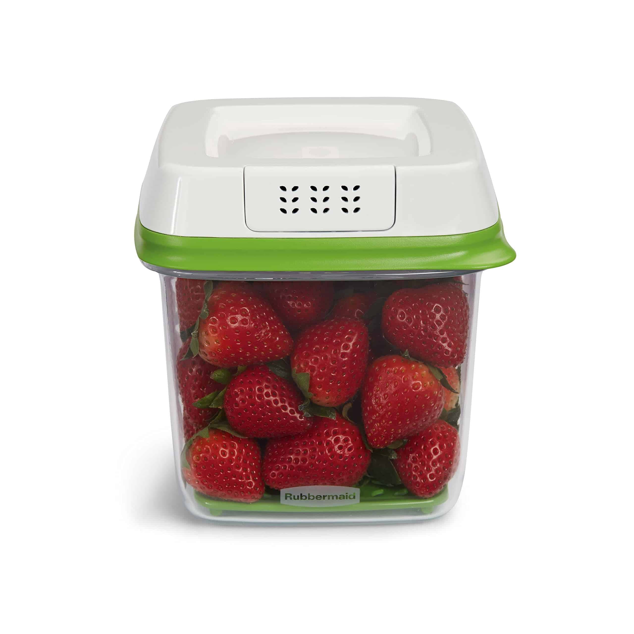 Rubbermaid Produce Food Storage, 6.3 Cup, Green - Image 2
