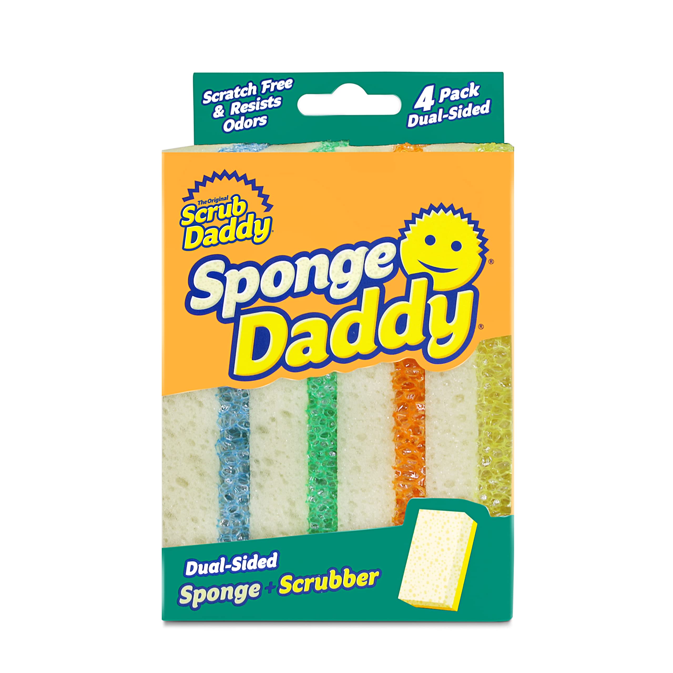Scrub Daddy Sponge Daddy - Scratch-Free Multipurpose Dish Sponge - BPA Free & Made with Po - Image 2