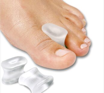 NatraCure Gel Toe Spacers – Helps with Bunions, Corns, Blisters, Rubbing & Overlapping Toe