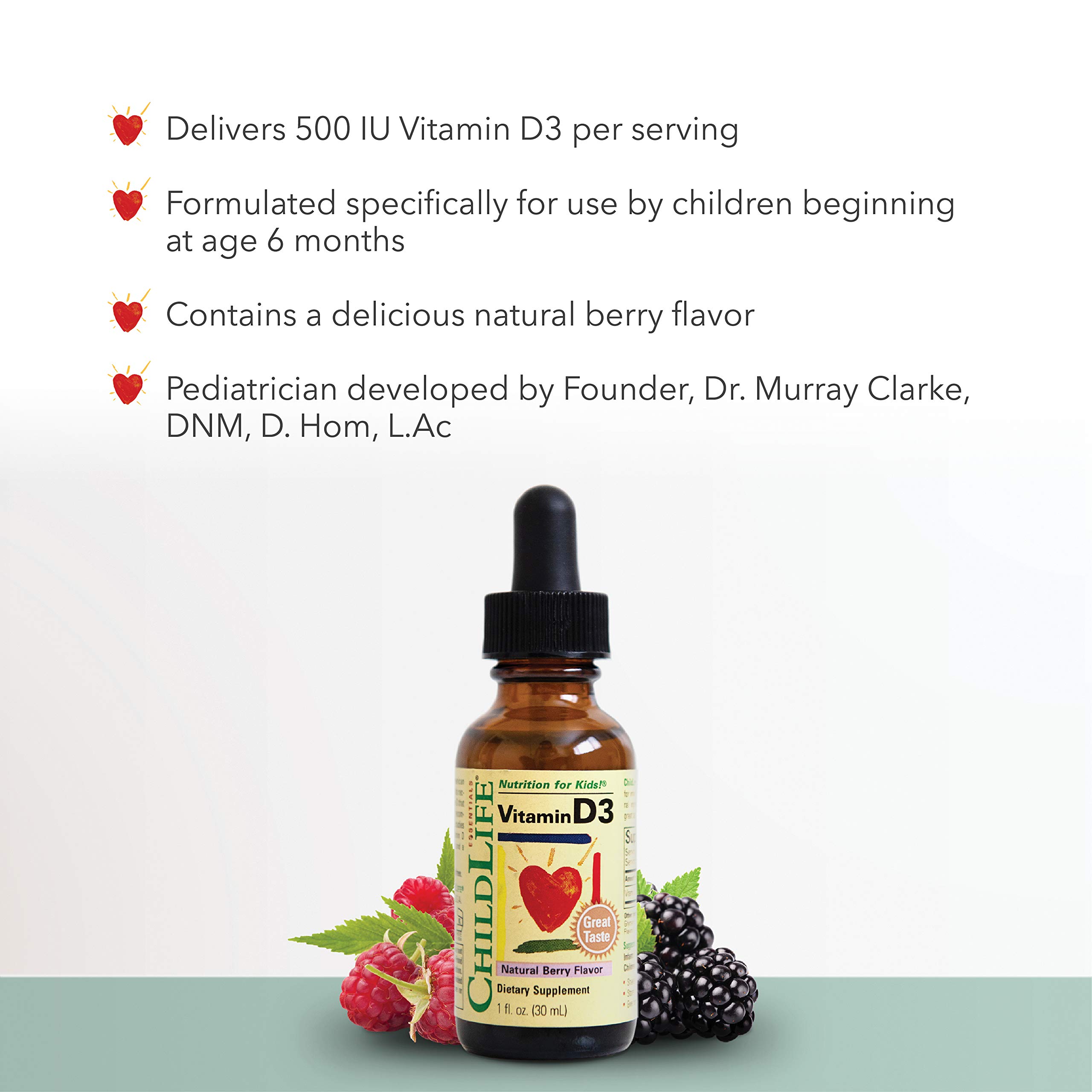 ChildLife Essentials Vitamin D3 for Infants, Babys, Kids, Toddlers, Children, and Teens, B - Image 3