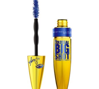 Maybelline New York Volum’ Express The Colossal Big Shot Mascara X Shayla, Boomin’ in Blue