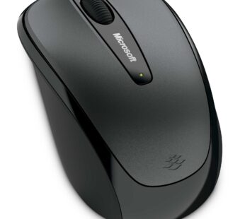 Microsoft Wireless Mobile Mouse 3500 – Loch Ness Gray. Comfortable design, Right/Left Hand