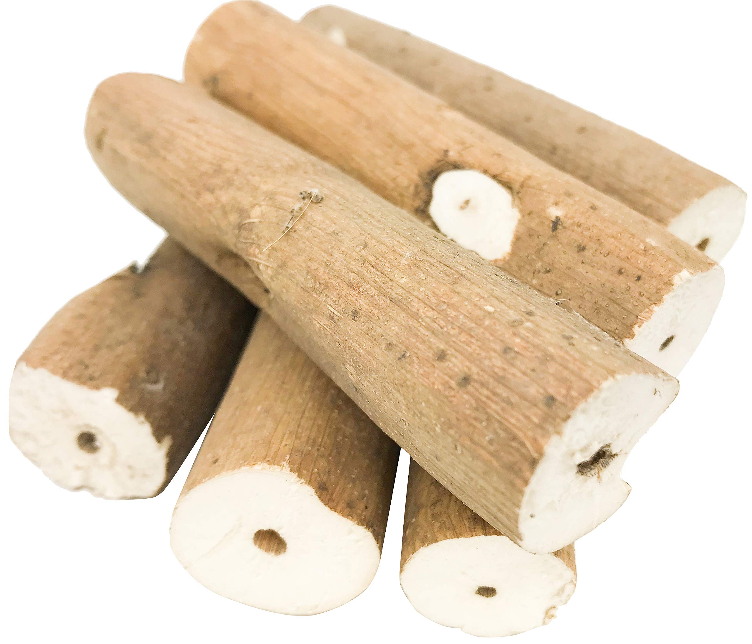 Bonka Bird Toys 1211 Pk6 Natural Bark Sola Stick Soft Forage Chew Parrot Parrotlet Budgie
