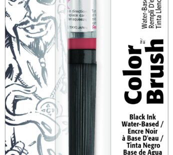 Pentel Color Brush Pen, Black (GFLBP101)