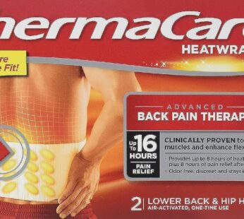 Thermacare Lower Back & Hip HeatWraps, L/XL, 8 Hour-2ct