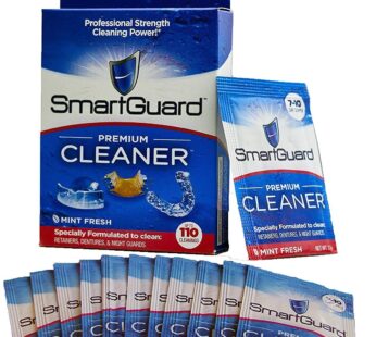 SmartGuard Premium Cleaner Crystals (110 Cleanings)- Removes Stain, Plaque & Bad Odor fro