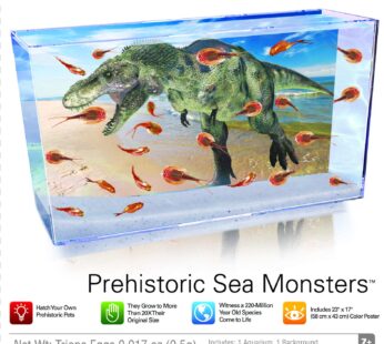 Smithsonian Prehistoric Sea Monsters 23×17 inches