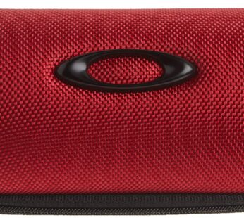 Oakley Ballistic Sunglass Case, Red, One Size