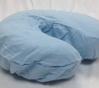 Deluxe Flannel Massage Face Rest Cover Cozies, Includes 4pcs (Blue)
