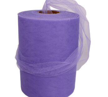 Lavender Tulle Spool 6 Inch x 100 Yards for Tulle Decoration