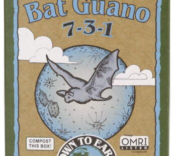 Down to Earth Organic Bat Guano Fertilizer Mix 7-3-1, 4oz