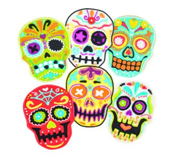 Tovolo Sugar Skull Cutters Set of 3 for Making, Creating Professional Quality Day of the D