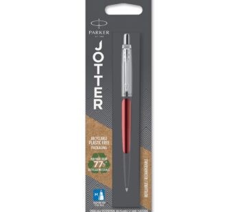 Parker Jotter Kensington Red CT Ballpoint Pen, Blister pack